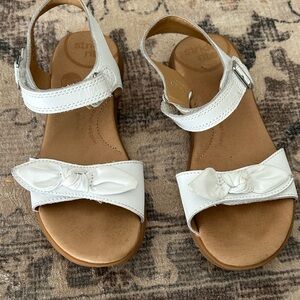 Stride Rite White Kids Sandals